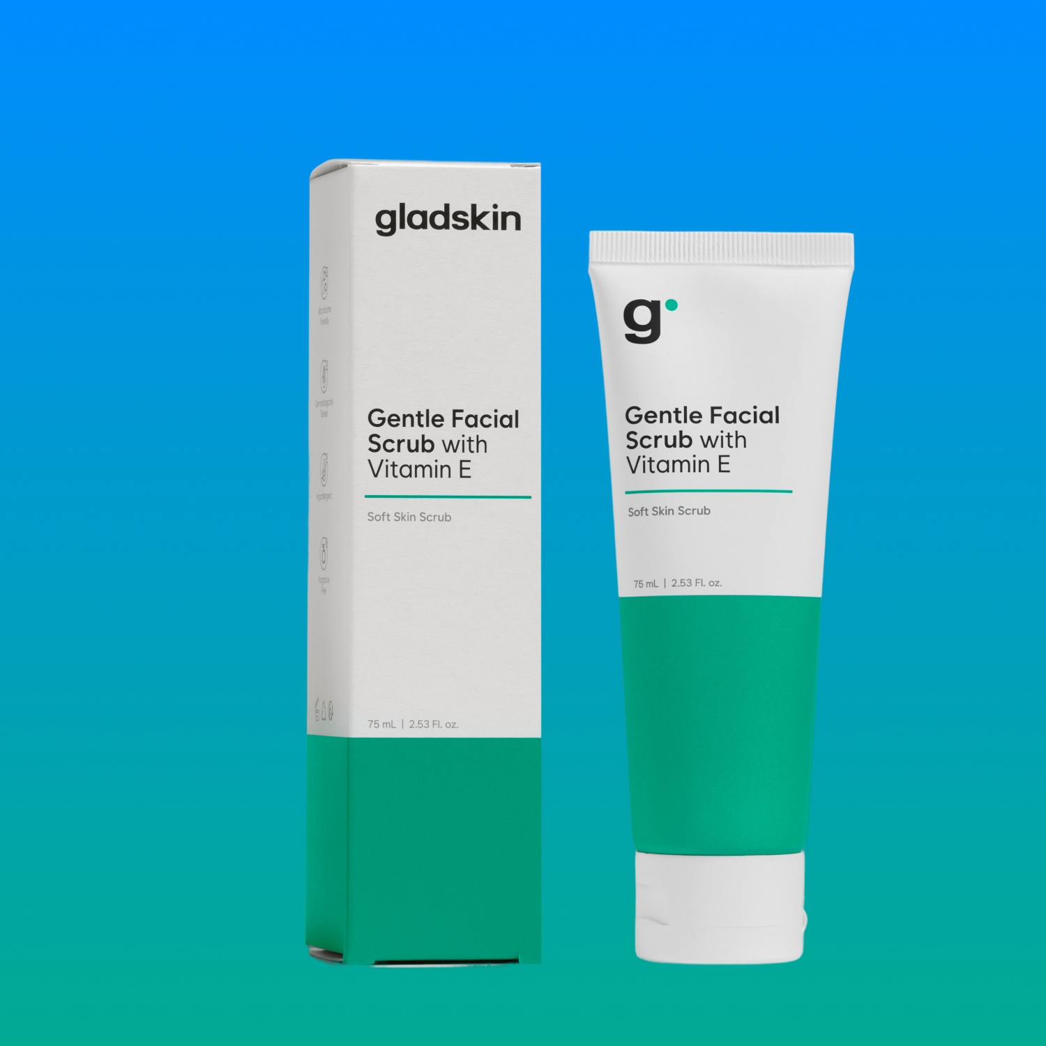 Gentle Facial Scrub with Vitamin E